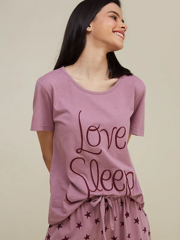 Lilac Star PJ set