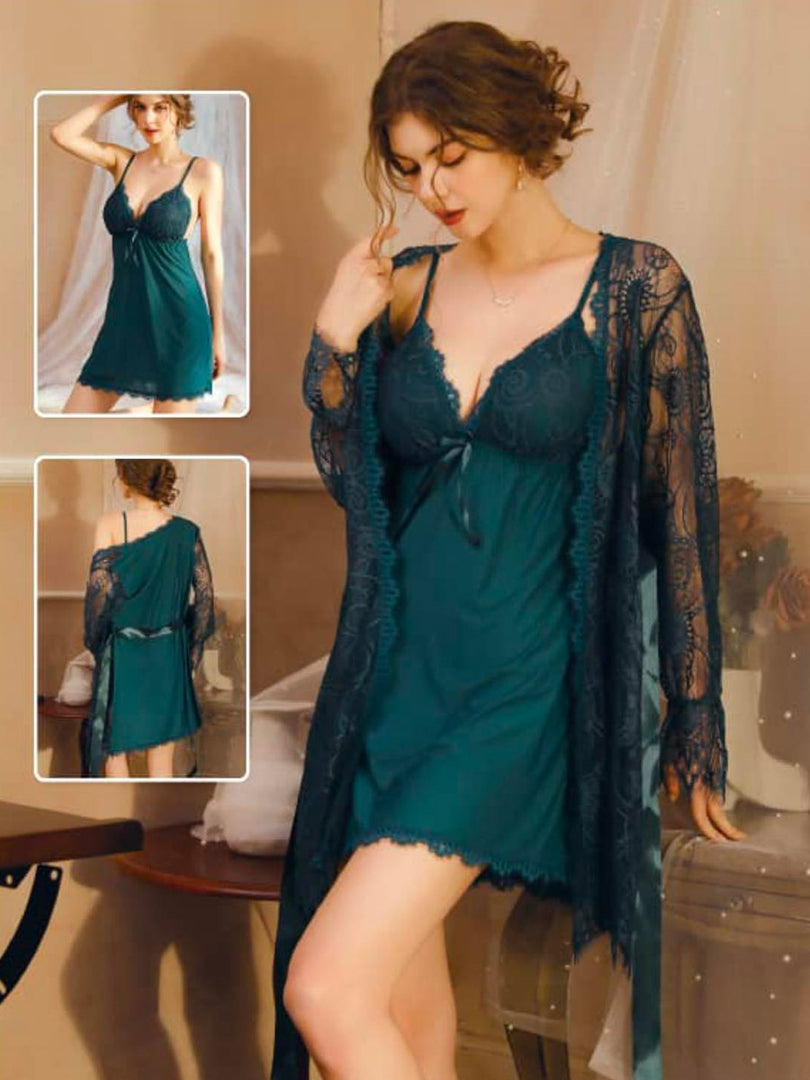 Betty - 2 piece nighty with gown