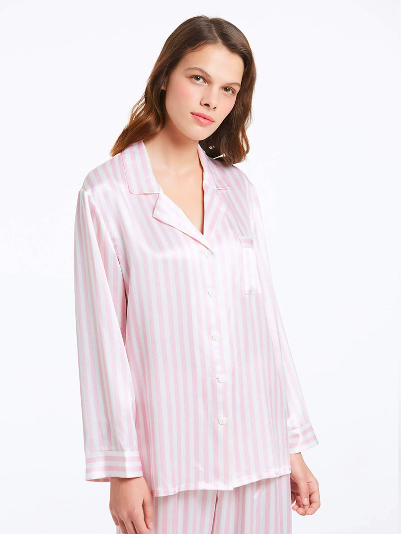 VS Pink Striped PJ set